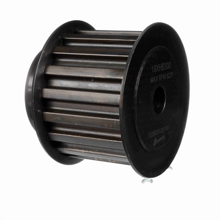 Browning Ductile Iron Rough Bore Gearbelt Pulley, 18XHB300 18XHB300